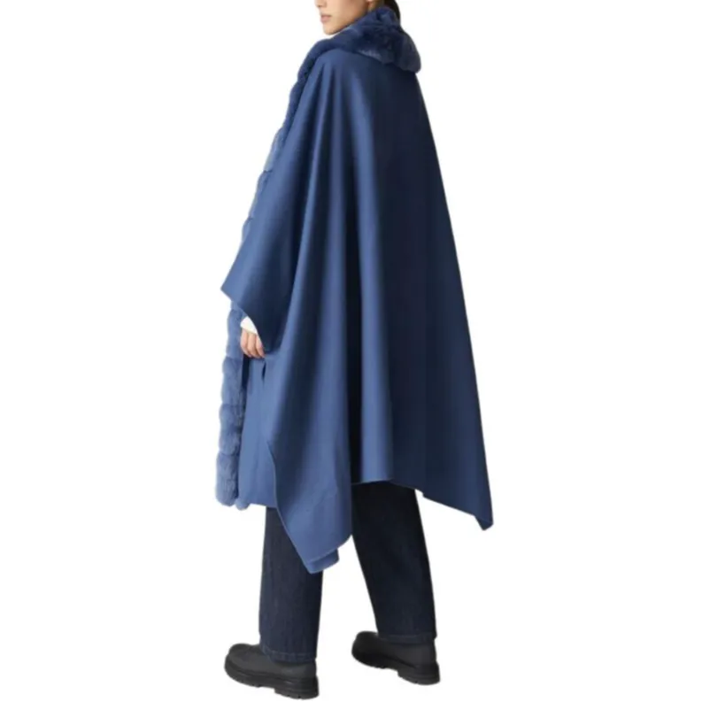 Loro Piana Cloak Women's Canterbury Blue-2