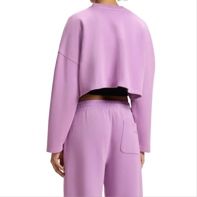 HUGO BOSS Sweatshirt Women's Light Pink-3