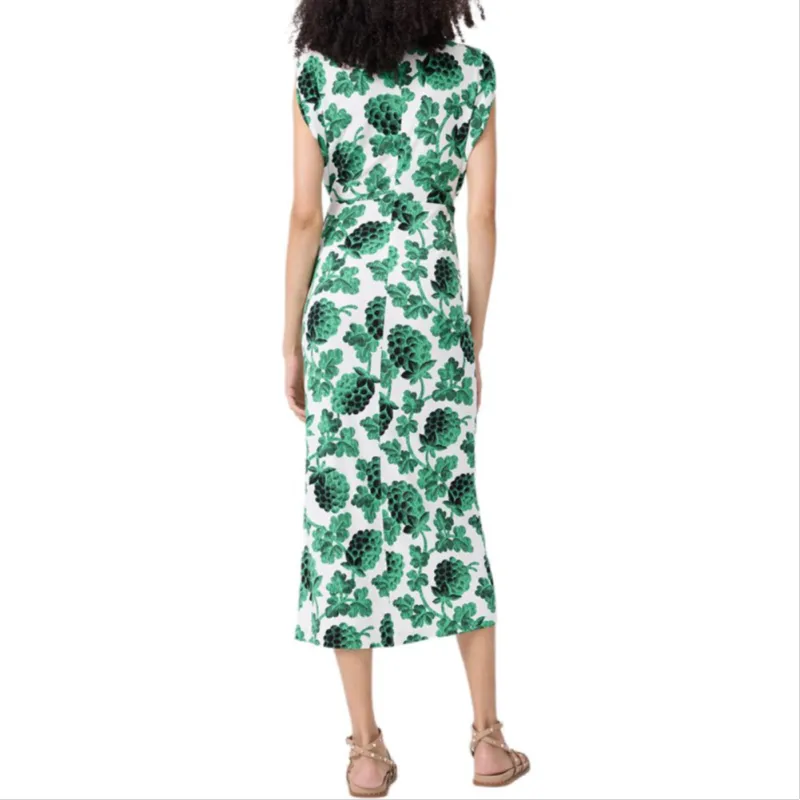 Diane Von Furstenberg FW25 Sleeveless Dress Women's Green-3