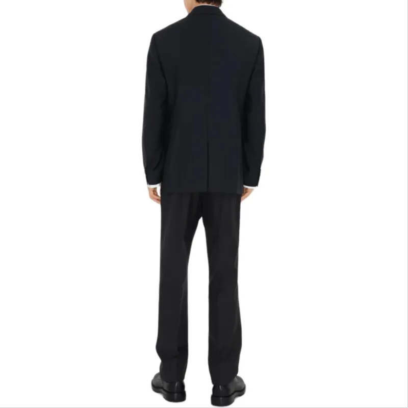 Burberry Business Suit Coat Men's Marine Blue-2