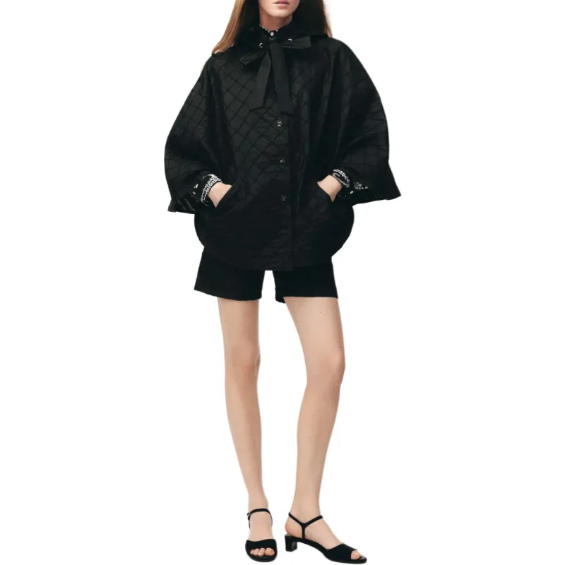 CHANEL Shirt Women's Barry Black Yarn-1