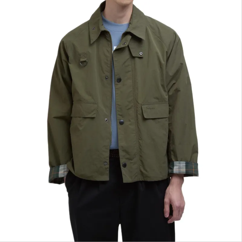 BARBOUR Spey High Neck Lightweight Jacket-4