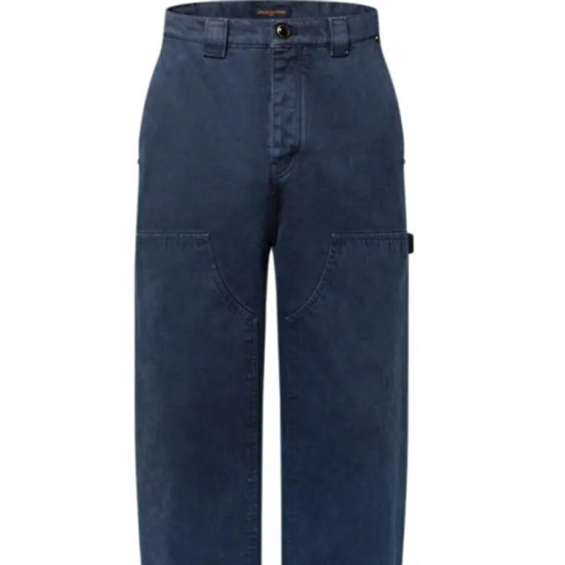 LOUIS VUITTON FW25 Jeans Men's Blue-2