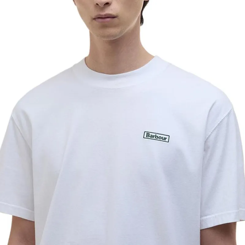 BARBOUR SS25 T Shirt Men's White-3