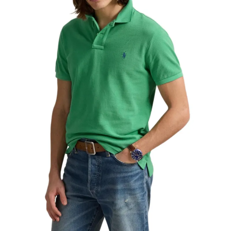 Polo Ralph Lauren Polo Shirt Men's Bamboo Raft Green-1