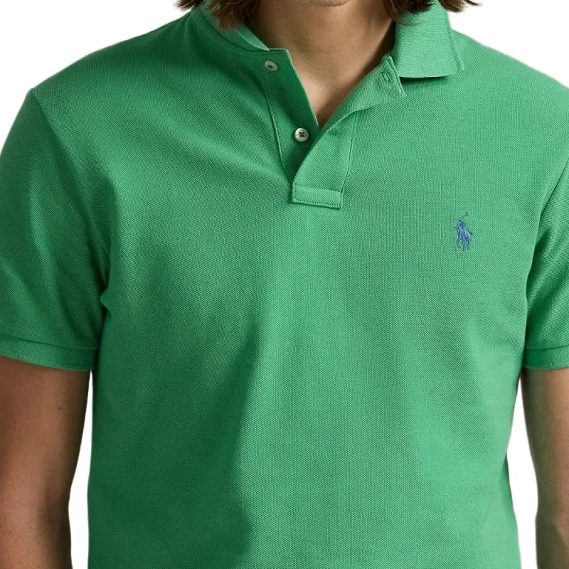 Polo Ralph Lauren Polo Shirt Men's Bamboo Raft Green-2