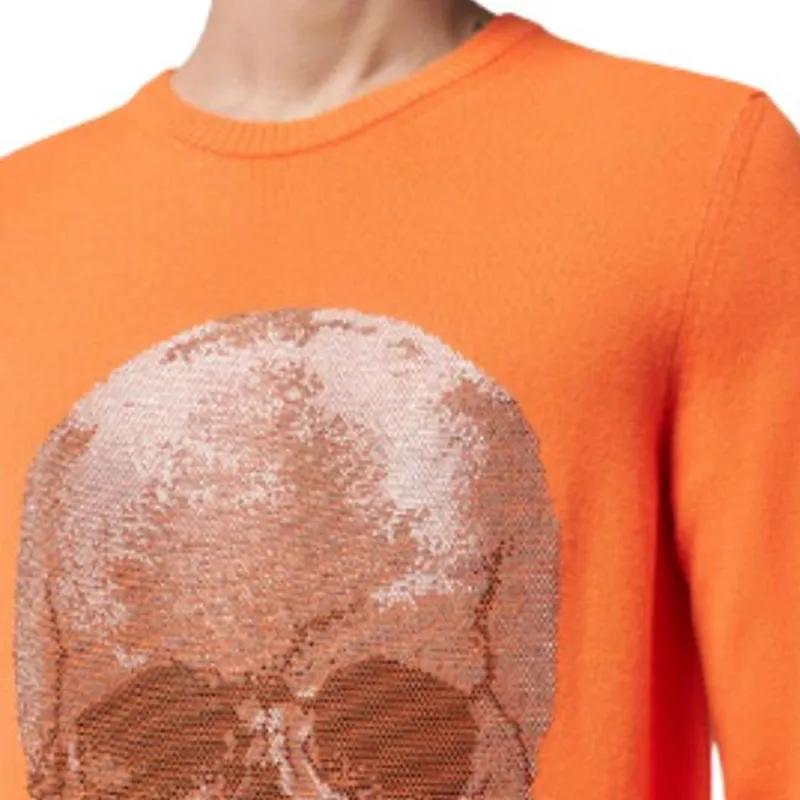 PHILIPP PLEIN Skull Print Crewneck Sweater-3