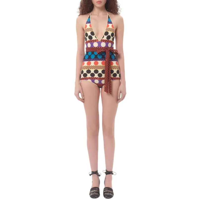 Valentino SS25 One piece Swimsuit Women's Multicolor-1