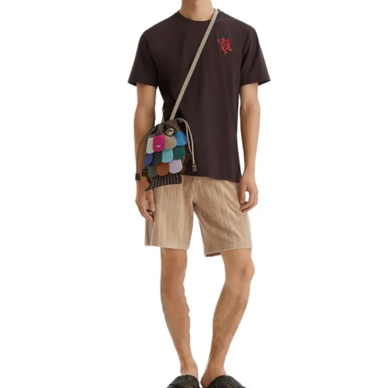 FENDI Swimming Shorts Men's Beige-2