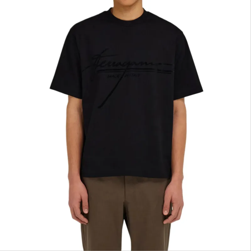 Ferragamo Logo print T shirt-1