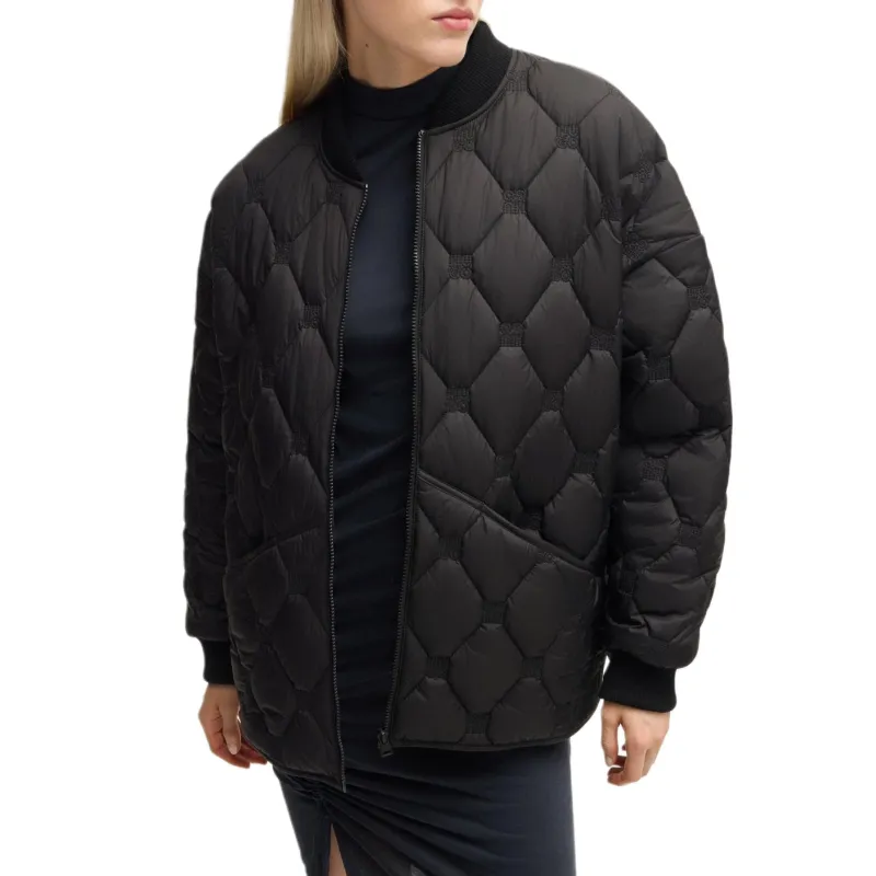 HUGO BOSS Puffer Jacket Women's Black-1