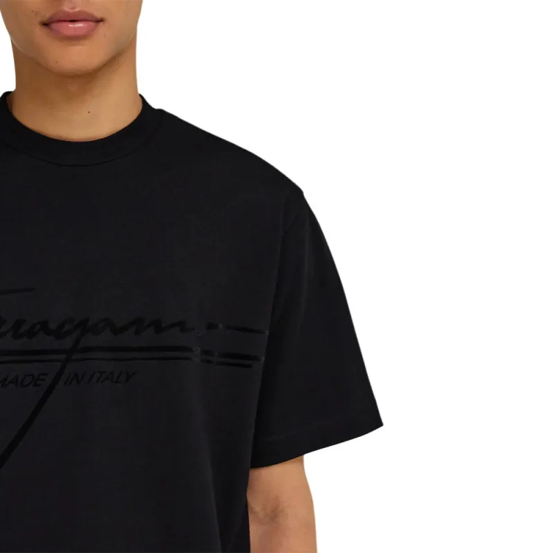 Ferragamo Logo print T shirt-4