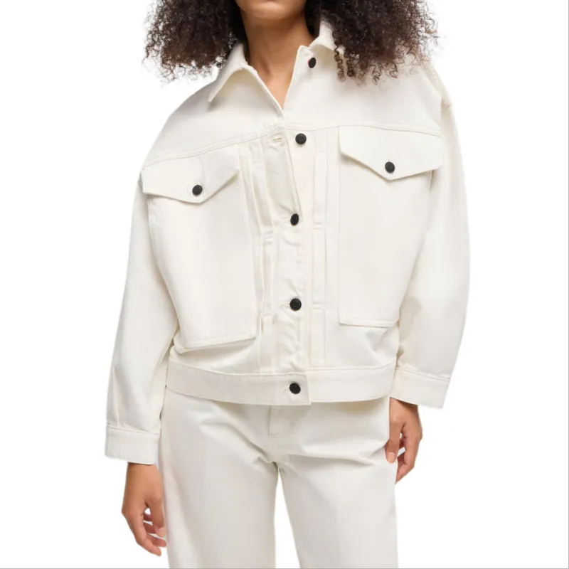 HUGO BOSS Denim Jacket Women's White-1