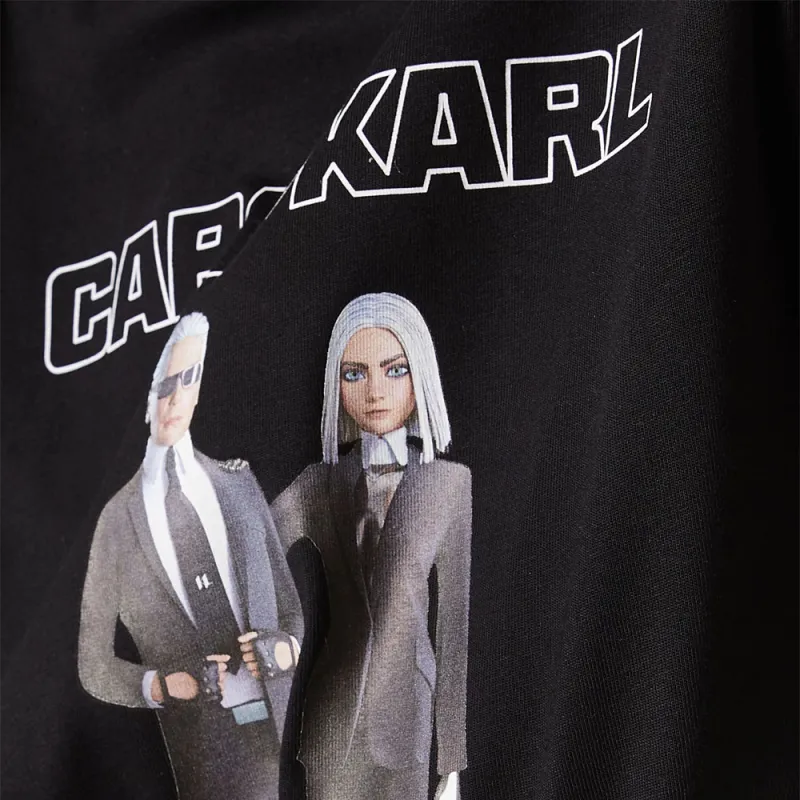 KARL LAGERFELD / Karl Lagerfeld Jeans Kl X Cd Avatar Crewneck T-Shirt-3