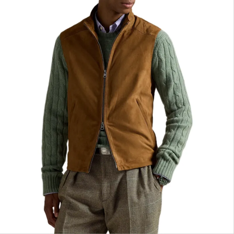 Polo Ralph Lauren Vest Men's Brown Coffee Shop-1