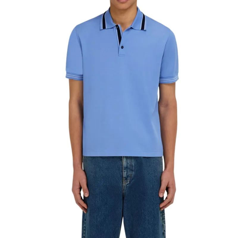 FERRAGAMO Polo Shirt Men's Blue-1