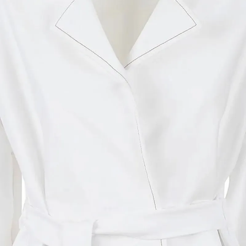 MaxMara Belted Long Sleeved Jacket-2