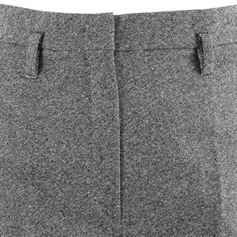 MaxMara Studio Suit Trouser Women's Mixed Gray-3