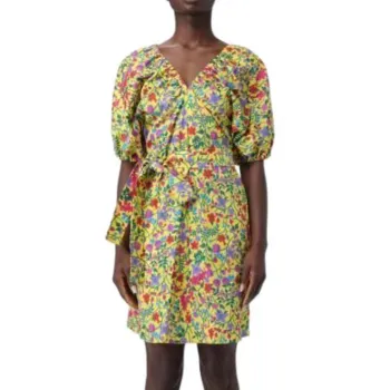 WEEKEND MaxMara Short Sleeved Dress Women's Yellow