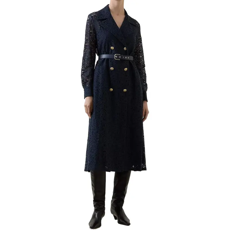MaxMara Studio Coat Women's Blue-1