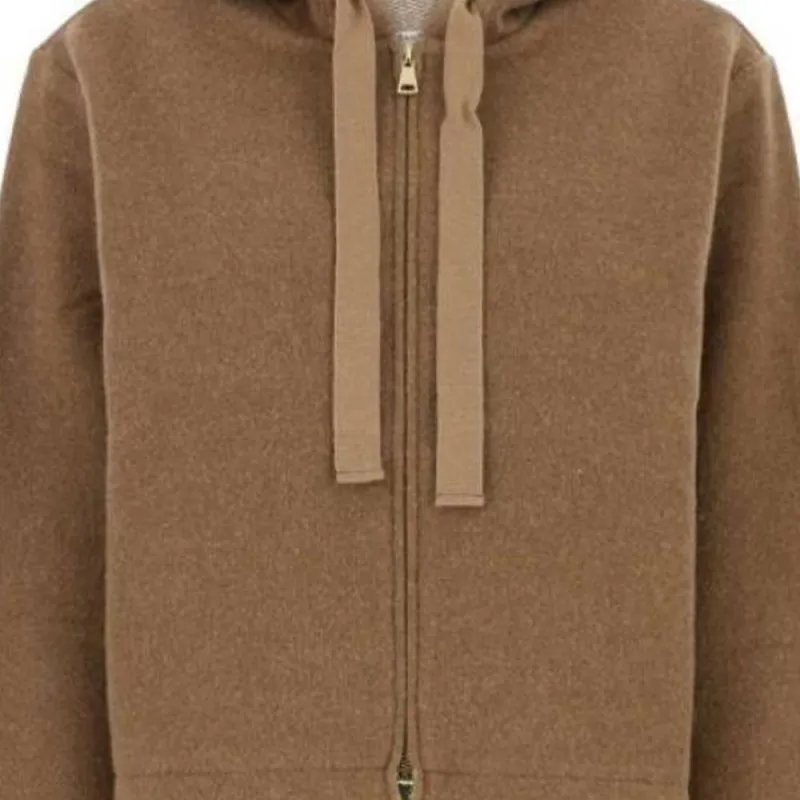 MaxMara Zip Up Hooded Jacket-1