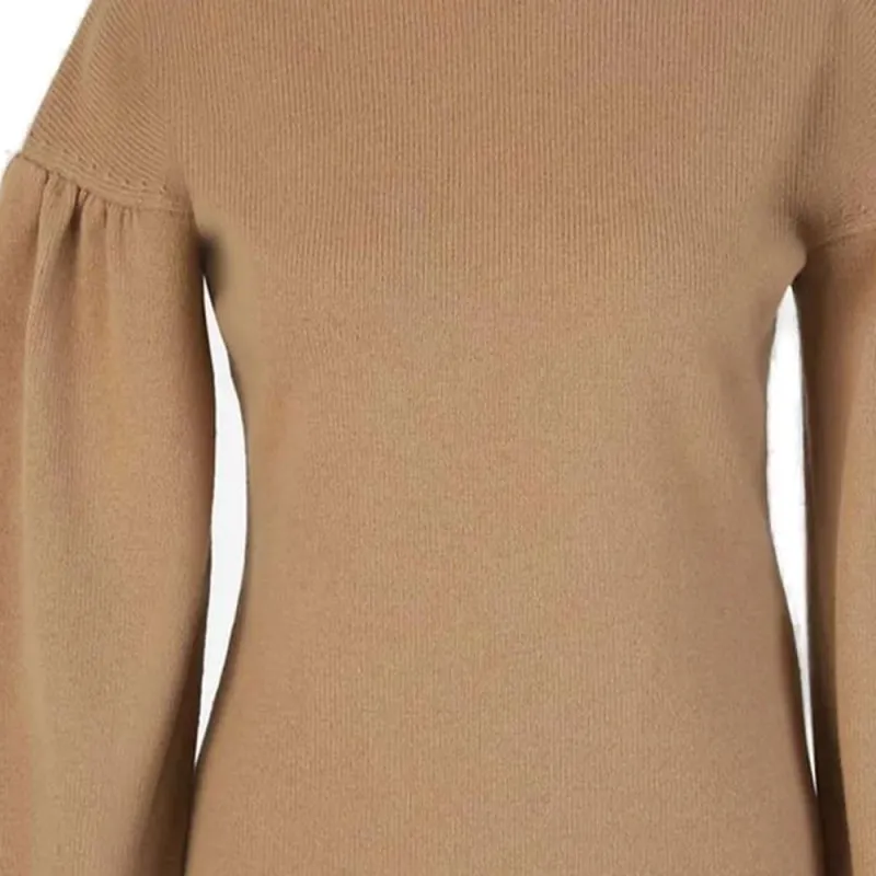 MaxMara Straight Hem Balloon Sleeved Jumper-3
