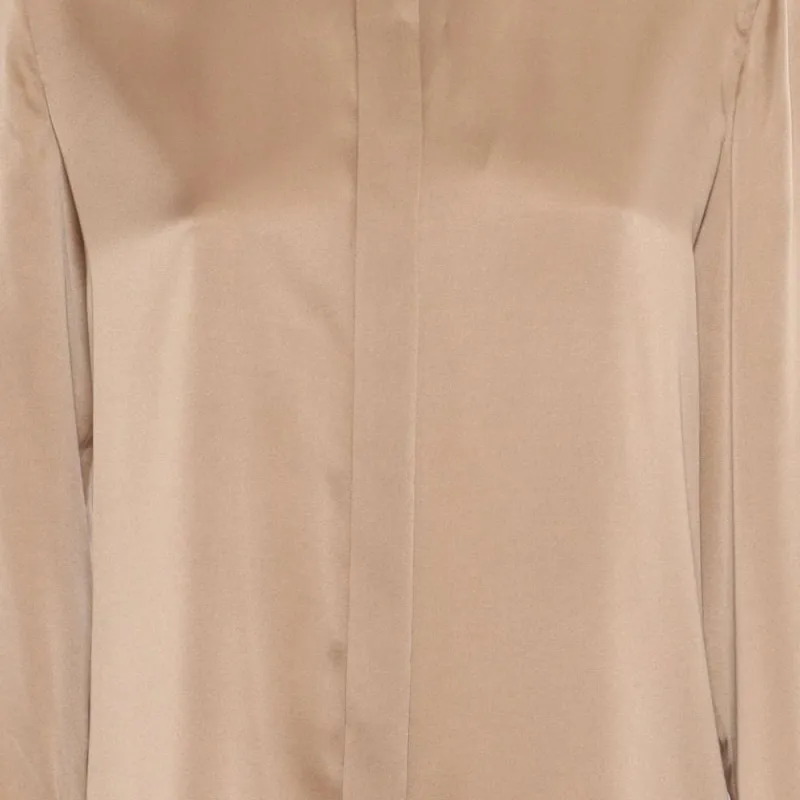 MaxMara Baden Curved Hem Long Sleeved Top-2