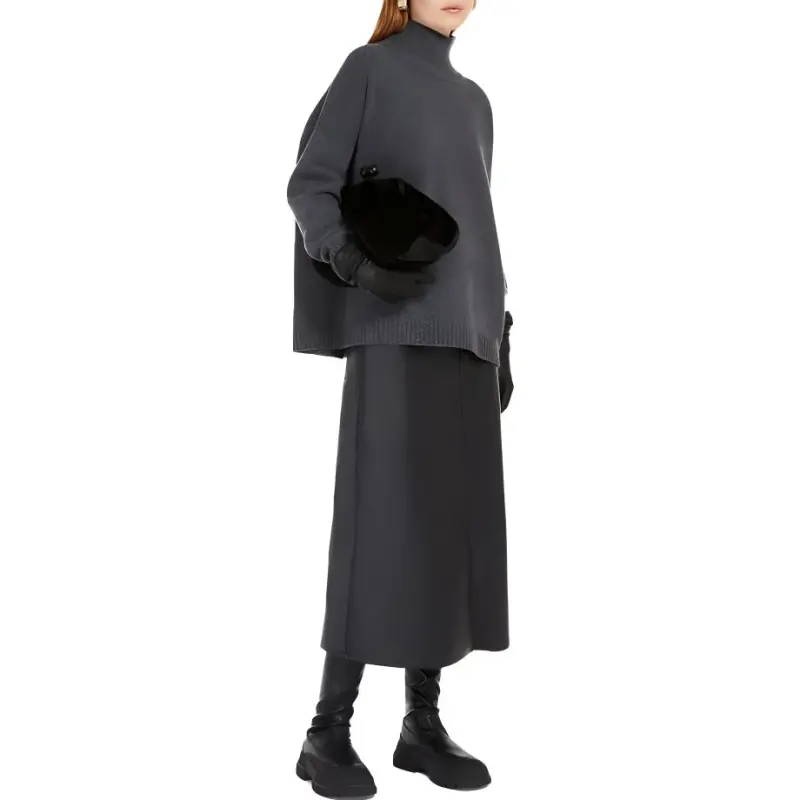 WEEKEND MaxMara Button Detailed Midi Skirt-2