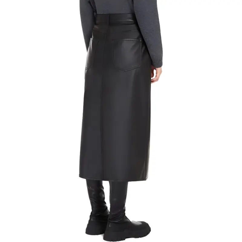 WEEKEND MaxMara Button Detailed Midi Skirt-4