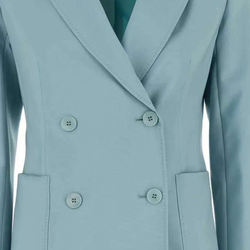 WEEKEND MaxMara Nervoso Double Breasted Tailored Blazer-2