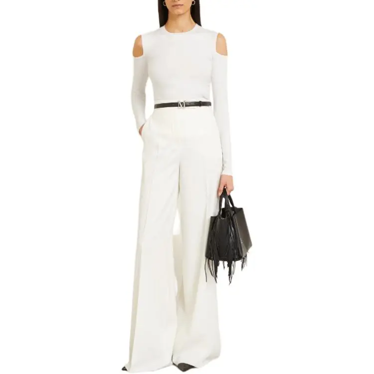 MaxMara Vik Cold shoulder Long sleeve Top-1
