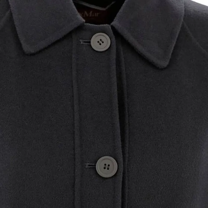 MaxMara Studio Buttoned Long Sleeved Jacket-5