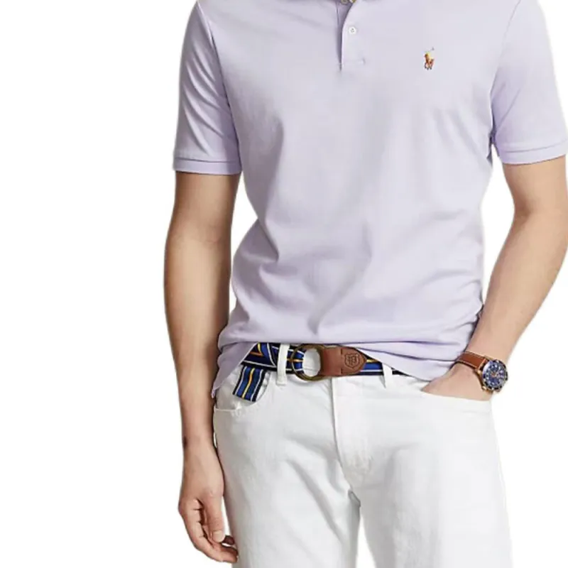 Polo Ralph Lauren SS25 Polo Shirt Men's Lilac-2