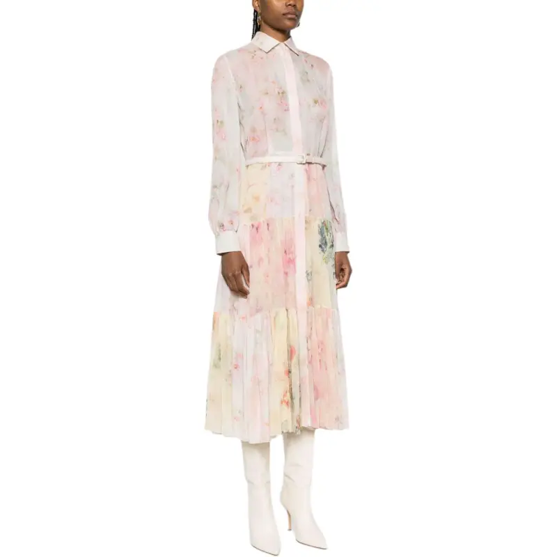 Polo Ralph Lauren Long-Sleeved Dresses Women's Pink-3