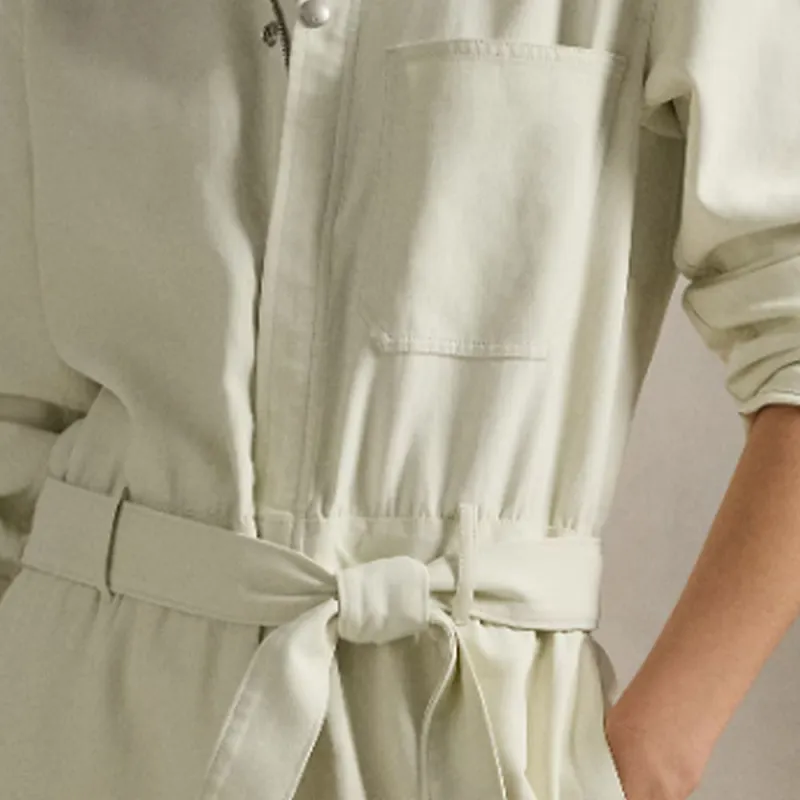 Polo Ralph Lauren Jumpsuit Women's Cream-3