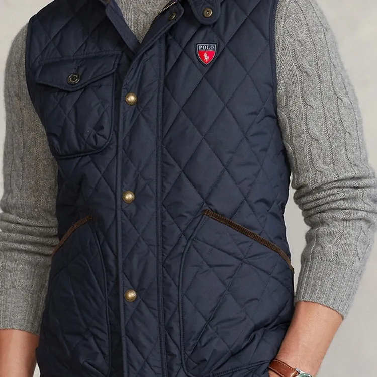 Polo Ralph Lauren Vest Men's Marine Blue-4