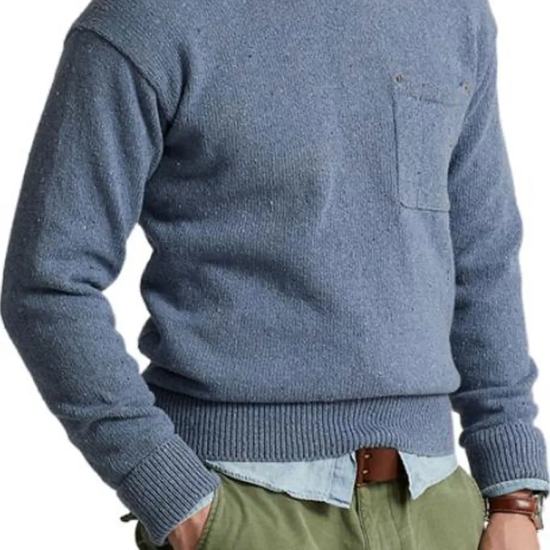 Polo Ralph Lauren SS22 Knitwear Men's Haze Blue-3