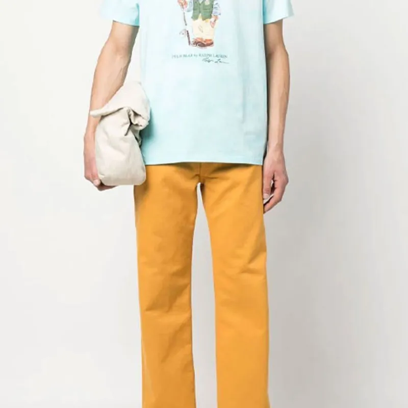Polo Ralph Lauren Logo print Cotton T shirt-4