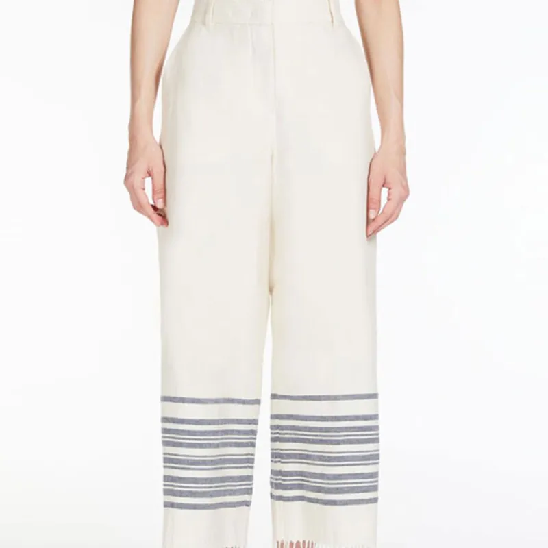 WEEKEND MaxMara Casual Pants Women's White-4