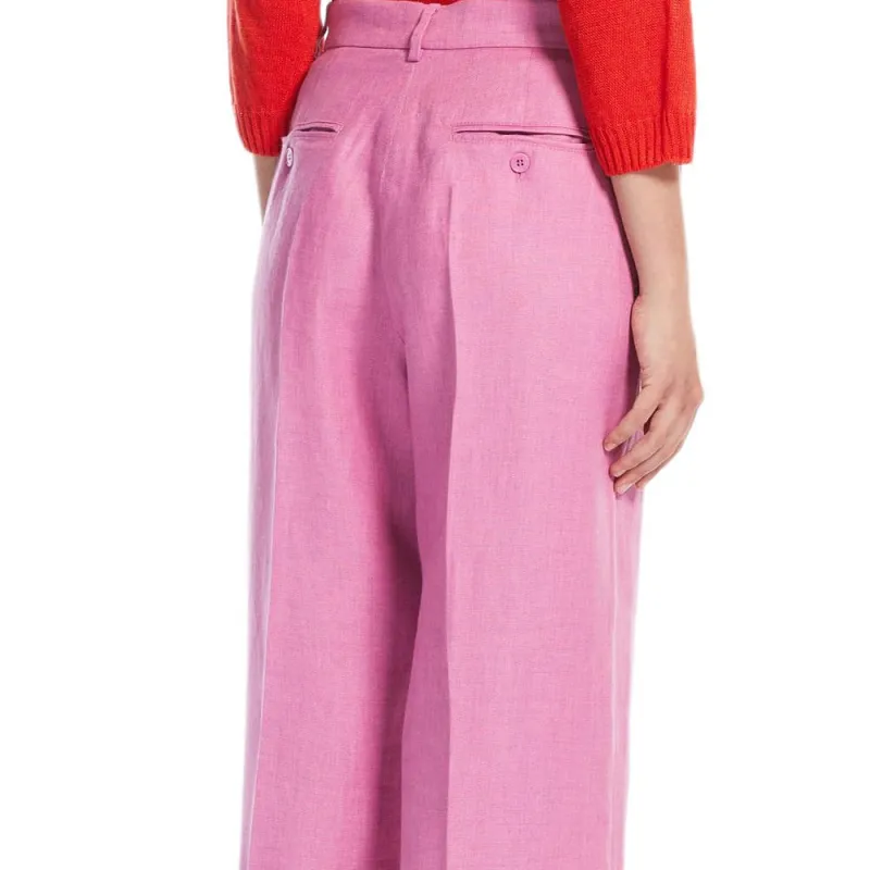 WEEKEND MaxMara Casual Pants Women's Pink-3