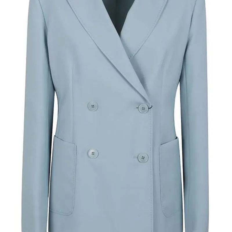 WEEKEND MaxMara Business Suit Coat Women's Blue-2