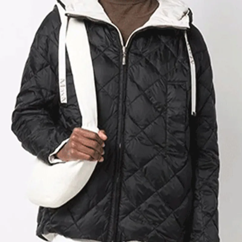 MaxMara Down Coat Women's Black-4