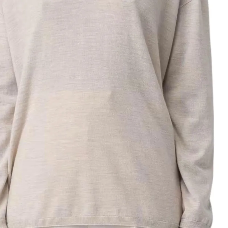MaxMara V Neck Long Sleeved Jumper-3