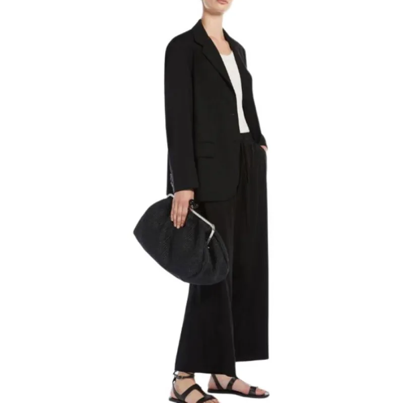 WEEKEND MaxMara Casual Pants Women's Black-1