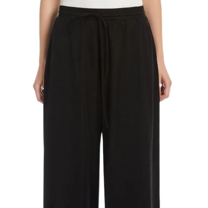 WEEKEND MaxMara Casual Pants Women's Black-4