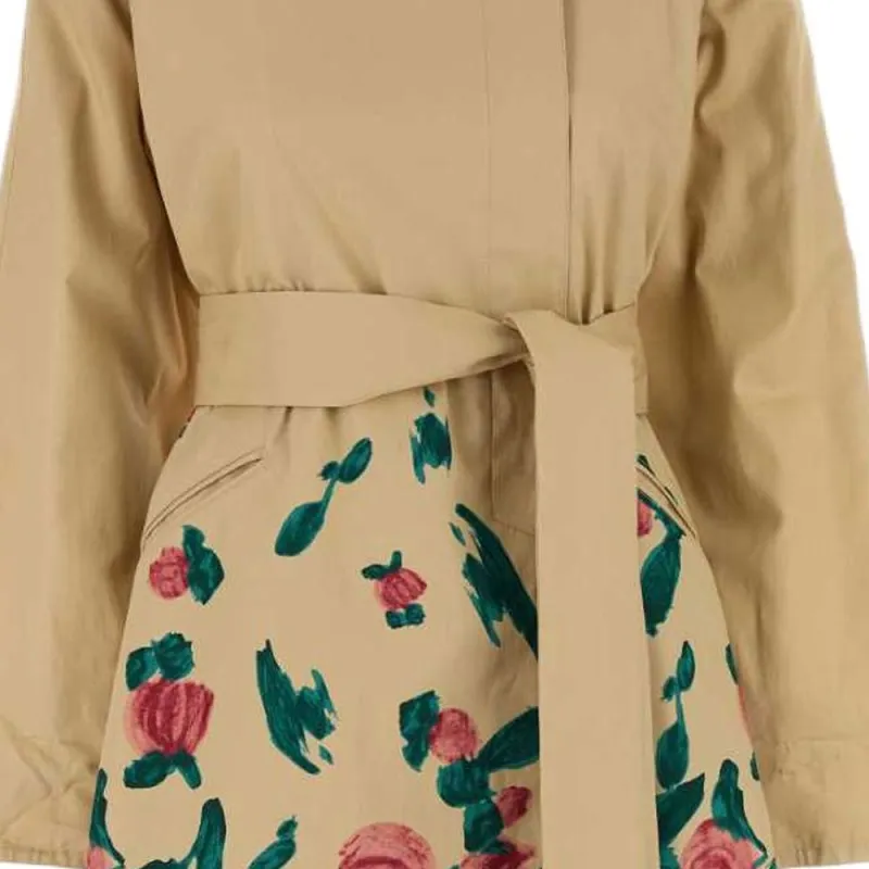 WEEKEND MaxMara Pesco Gabardine Trench Coat-2