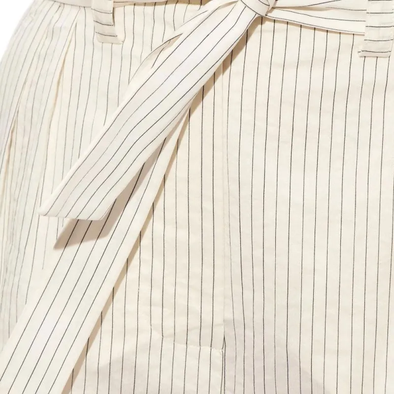 MaxMara Xero Striped Straight Leg Trousers-4