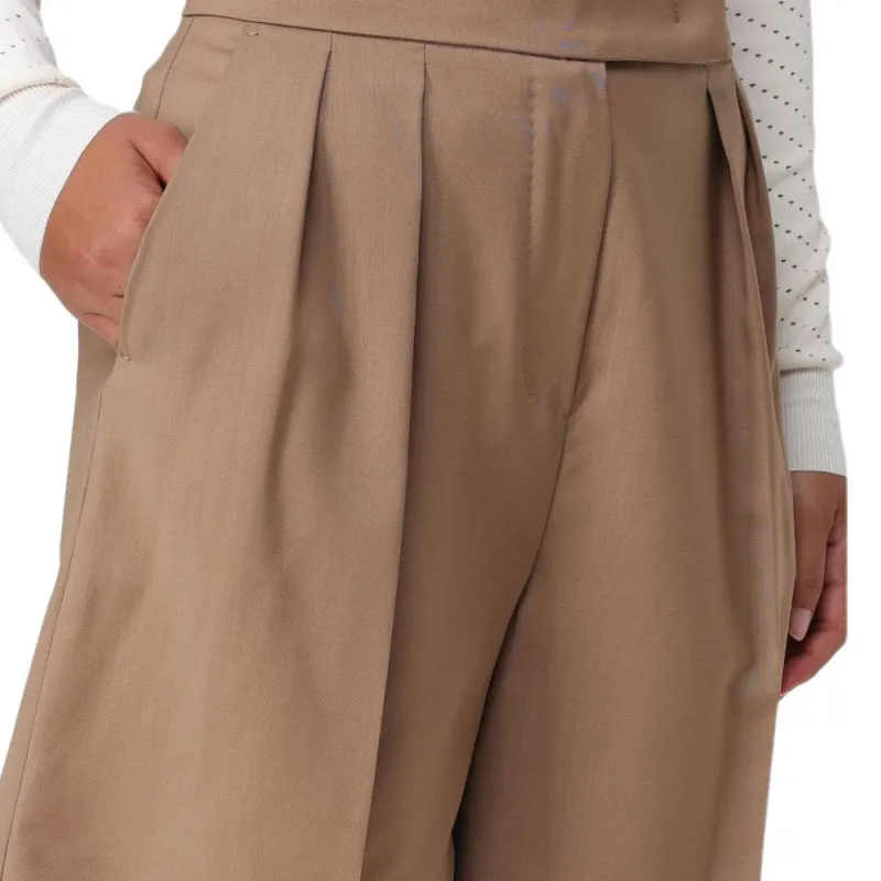 MaxMara Jessica Pleat Detailed Shorts-4