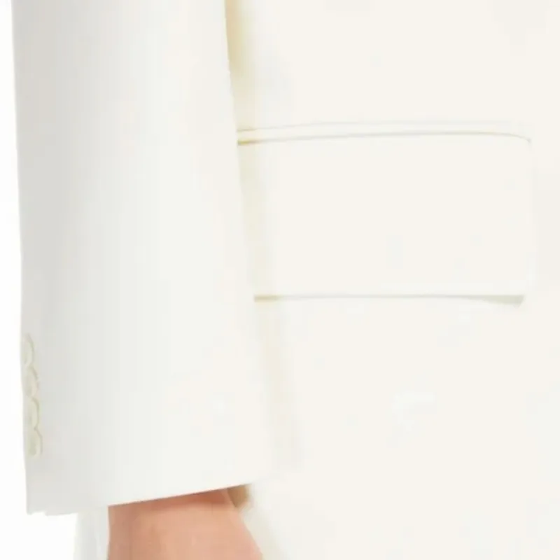 MaxMara Business Suit Women's White-3