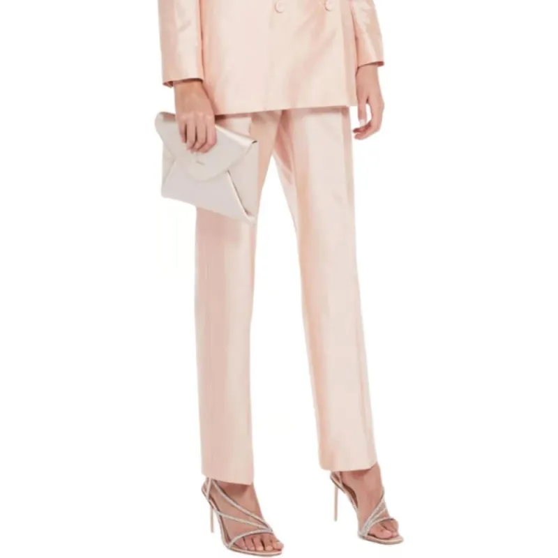 MaxMara Studio Casual Pants Women's Champagne-3
